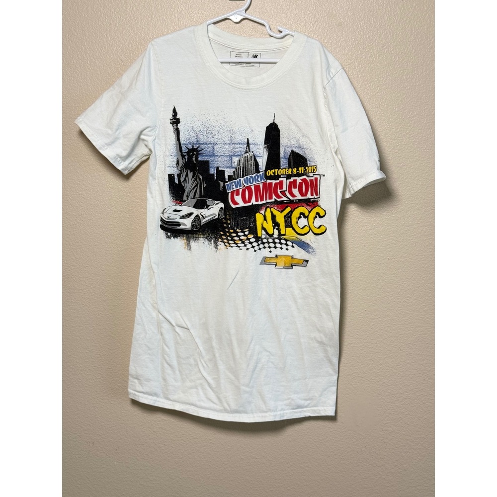 New Balance New York Comic Con 2015 NYCC Chevrolet Corvette T-Shirt Mens Small